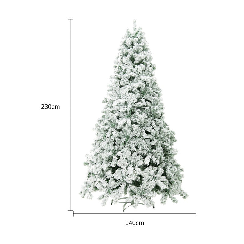 Artificial Snow Christmas Tree
