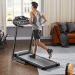 Folding treadmill with 3-Speed Incline Adjustment