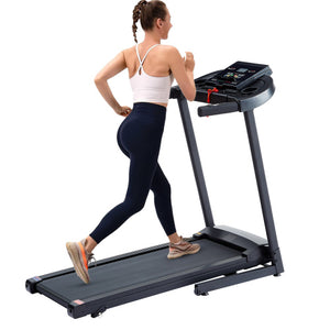 Folding treadmill with 3-Speed Incline Adjustment
