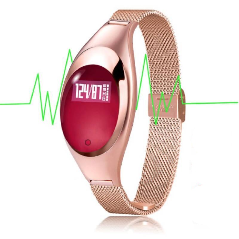 Women Smart Bracelet Band Blood Oxygen Heart Rate Call reminder Luxury Fashion Female Fitness Tracker Wristband Wrist Watch