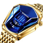Luxury Gold Quartz Watch For Men & Women