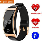 blood pressure smart watch and heart rate monitor